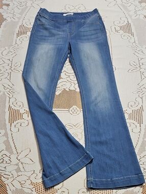 Cello Medium Blue Flare Jeans - Wide Leg - Size Large